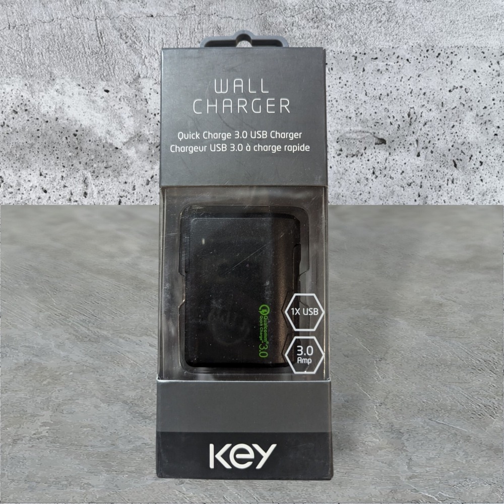 Q2.‎ Key Wall Charger Quick Charge 3.0 USB Charger